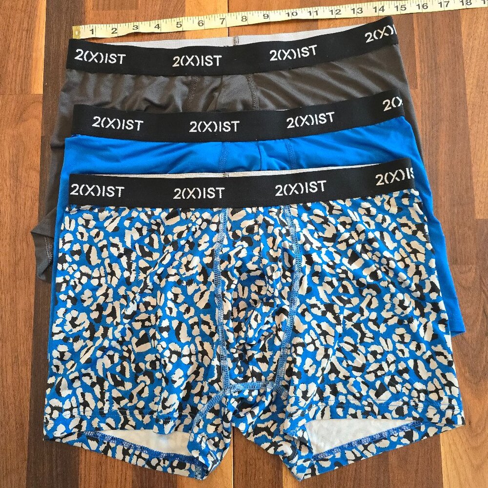 2xist 2(x)ist men's Boxer Briefs - 3 Pair - Large